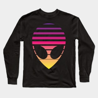 Cyberpunk Alien Icon Long Sleeve T-Shirt